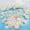 Baking Moulds 33PCS/ Set Plunger Cutters Fondant Cutter Cake Cookie Biscuit Mold DIY 3D Decorating Tools Supplies Mould