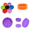 Пепельница Sile Ashtray Creative Antishock Antishock Smoke Ash Tray Fashion Environmental Accessories 7 Color