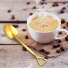 Coffee Scoops JFBL 8 Pcs Shovel Spoon Stainless Steel Dessert Mini Shape Ice Cream Stirring Teaspoo
