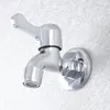 Banyo lavabo musluk cilalı krom bir kol çamaşır yıkamak mutfak duvarı montaj havza musluk paspas su musluk AAV171