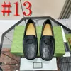 40model Luxe lederen krokodil heren Loafers lage top lederen schoenen Casual heren designer loafers schoenen Cross Border grote herenschoenen grote mannen platte schoen