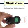 Optics Topoptical 8x21 Telescope Waterproof Mini Portable Monocular Spotting Scope High Definition Optical Glass for Fishing Camping