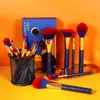 Docolor Egipto Cepillos de maquillaje Juego de 19 piezas de alta calidad Cepillo de maquillaje de alta calidad Fundación de potencia Facultad de cara Sala de ojos de maquillaje 240327