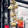 Przyjęcie przyjęte Święta Hang Bells Lucky Decor Portable Jingle z jutą na patio na zewnątrz drzwi na zewnątrz