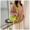 Omuz çantaları gündelik tek çanta hafif naylon kız çok renkli messenger öğrencisi çok yönlü yastık bolsa feminina