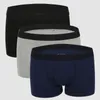 Underbyxor 4st/Lot Style Man Cotton Boxershort Men Soft Breattable Mens Large Underwear Boxer Fashionable