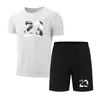 Traccetti da uomo 2024 T-shirt a maniche corte per abbigliamento sportivo di moda e cortometraggi sport da jogging casual estivo
