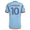 2024 2025 Nowy Jork City Soccer Jerseys Moralez S. Rodriguez Grey Talles Magno Keber Keberon 24 25 Koszulki piłkarskie Medina Acevedo Dorośs i dzieci