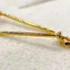 Kolczyki Dangle Real 18K Gold Natural Diamond Stud Pure Au750 Kubańskie Tassel dla kobiet Prezenty biżuterii