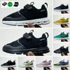 2024 On Cloud Kids Shoes Sports Outdoor Athletic UNC Black Children White Boys Girls Casual Fashion Kid Walking Toddler Sneakers Maat EUR 25-35