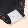 Frauenhöfen 3pcs sexy Dessous Spitzendekoration Frauen Seidenbekenntnisse Unterwäsche Schöne Damen Blumenhöfen unter