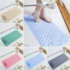 Bath Mats Kitchen Non Slip Water Leakage Porous Shower Mat Bathroom Products Suction Grip