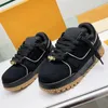 2024 Brand Luxury Casual Shoe Designer Trainer Maxi Small Grasso Ding Ding Mens e Womens Sneakers in pelle Fashion Donkey Double B22 36-45 B5