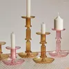Kandelhouders 1 pc Home Decor voor trouwdecoratiehouder Candlestick Accessories
