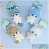 Cléchains en peluche Coton Cotton Doll Figure Changement Animal P Sac jouet Sag suspendu ornements Drop Livraison Toys Cadeaux en peluche Pendant Dhdbl