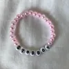 Strand Pink Starboy Stargirl Bracelet fabriqué à la main
