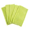 CATTORE CAT CATTO 5PC PAD MOP lavabili riutilizzabili per getto bagnato Swiffer Priciole verde Accessori per aspirapolvere Accessori per la pulizia Strumenti di pulizia