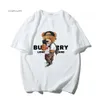Męskie koszulki projekt 2024 Topy z krótkim rękawem Modna kreskówka Niedźwiedź Bluzka Mężczyzna Owwony ubrania T Shirt Man Kobieta Summer Cotton 230625