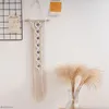 Tapisseries boho macrame mur suspendu à la main de décoration pour les yeux divulaires pour chambre à coucher appartement à la maison ornement artisanat cadeau vivant