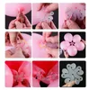 Makeup Brushes Flower Clip Practical Modelling Plastic Balloons Decoration Birthday Wedding Party Home Accessories Tools Plum