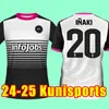 2024 Kunisports Inaki Mens Soccer Jerseys Kun Jandro Sergi Saviola Home Camisas de futebol de manga curta Uniformes King League 24 25