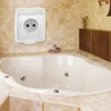 Bath Accessory Set Clear Socket Protective Box Lockable Bubble Cover Bathroom Outlet Protector