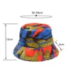 Berets Hat Mens Tie Dye Dye Lamb Wool Fisherman Winter Outdoor Утолщение теплое модное бассейн