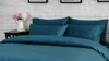 Set di biancheria da letto N PCS 1600 TC Set di cotone egiziano Foglio aderente Copriture piumino Cestino di copertura King Size Pink Bianco di colore grigio personalizzato