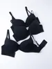 Bras 3pcs à la mode réglable en acier rassemblé soutien-gorge femme lingerie lisse mince tasse de sous-vêtements pour femmes pour les femmes