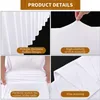 Table Cloth Spandex Rectangle Skirts 4ft 6ft 8ft Fitted Stretch Cover For El Wedding Party Banquet Decorations