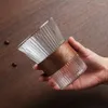 SCHEDE DI VINE 2 PC /SET 320 ml di vetro verticale giapponese Cuppia di caffè tazza di tazza di tè per tè per tè isolamento e scottatura