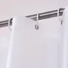 Duschgardiner peva vattentät badrum gardin vit regn partition tyg