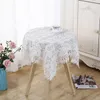 Table Cloth Small Fresh Linen Embroidery Dust Cover American Pastoral Style Round Tablecloth