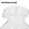 Dinnerware Sets Coffee Pot Milk Jug Clear Dispenser Creamer Pitcher Handle Portable Glass Practical Tea