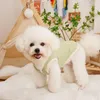 Dog Apparel Button Closure Pet Jacket Korean Style Clothes Cozy Comfortable Thickened Cotton Clothing For Cats Puppies Small Dogs