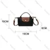2024 Ny trendig lyxdesigner Mini Nylon Shoulder Crossbody Väskor för kvinnliga kvinnliga handväskor och Purses Messenger Bag Sac A Mian 1AS