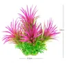 Plantes de décoration aquarium artificielles petites mauvaises herbes d'eau ornement aquatique végétal accessoires accessoires 13cm 240321