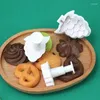 Moules de cuisson Fustage Direct Supply Origin Source Creative Cake Cake Tool Set 3D Biscuits coupés Moule de printemps