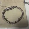 Luxe designer armband Twist Wave Line Unisex Silver Fashion Bracelet Fine Line Special Design sieraden Uitstekende kwaliteit