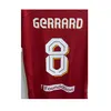 Hemtextil 2024 Legends Gerrard Torres Maillot Player Issue Anfield Stadium med all sponsor Jersey Soccer Patch Badge