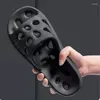 Slipisti Installano il bagno per sandali per doccia estiva femminile 2024 scarpe Eva perdite d'acqua per dispersione soffice designer di lusso da casa di lusso