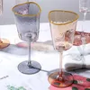 Wijnglazen 200/350 ml 2 stks Phnom Penh Hammer Glass Goblet Creative Crystal Red Champagne Party Home Glassware Drinking