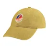 Beret American Top Team Das Hemd Cowboy Hat Strand flauschig für Mädchen Männer