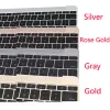 Cards Original Tested Topcase US Tastiera per MacBook 12 "A1534 Grey Rose Gold Silver 2016 2017 Anno