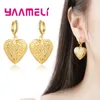 Boucles d'oreilles en peluche marque de mode de mode de mode style de coeur à vendre 925 cadeaux de fête d'anniversaire en argent sterling en gros en gros