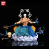 Action Toy Figures One Piece Figures Enel Action Figure Double Head Statue Anime PVC Figurine Model Collection Doll Ornaments Toys Gifts L240402