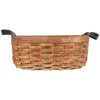Dinnerware Sets Bread Storage Basket Baskets Delicate Woven Wooden Nesting Sundries Organizer Skin Serving Desktop