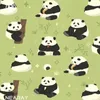 Abendtaschen süße Panda Illustrationserie Schulter für Frauen 2024 grüne frische Leinwandtasche Mode Luxus Handtasche Mädchen Tasche