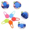 Colliers de chien coloré en caoutchouc en caoutchouc à LED de compagnie de compagnie lumineuses Night Pendant Lost Accessoire Luminal Warking Walking Safety P8B6