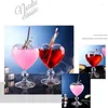 Bicchieri da vino amore creativo cocktail tazza di bicchiere di nozze Crystal per bevande flauto flauti di lusso tazze di lusso